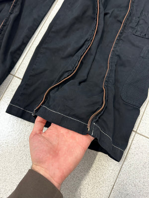 SS2003 D&G parachute full zipper cargo pants