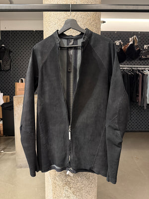 Isaac Sellam metal spine lambskin leather jacket