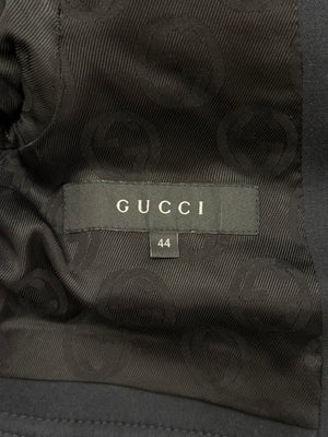 2006 Gucci cropped military jacket with chain