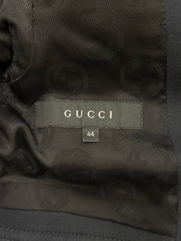 2006 Gucci cropped military jacket with chain