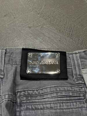 A/W2003 Dolce & Gabbana bondage parachute pants