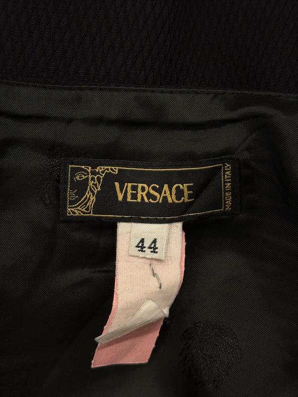 1990s Versace Medusa-lined zip-up multi zipper set