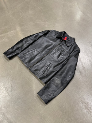 2000s Dolce & Gabbana biker leather jacket