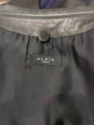 2000s ALAIA perfecto biker leather jacket