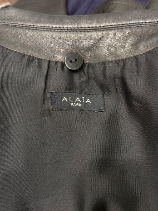2000s ALAIA perfecto biker leather jacket