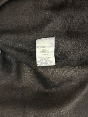 1999 Gucci by Tom Ford 2 in 1 fur leather jacket