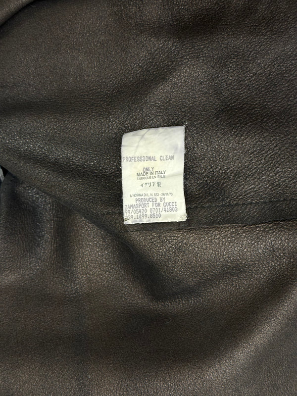 1999 Gucci by Tom Ford 2 in 1 fur leather jacket