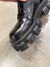 Load image into Gallery viewer, 2023 Prada monolith leather/Nylon derby shoes

