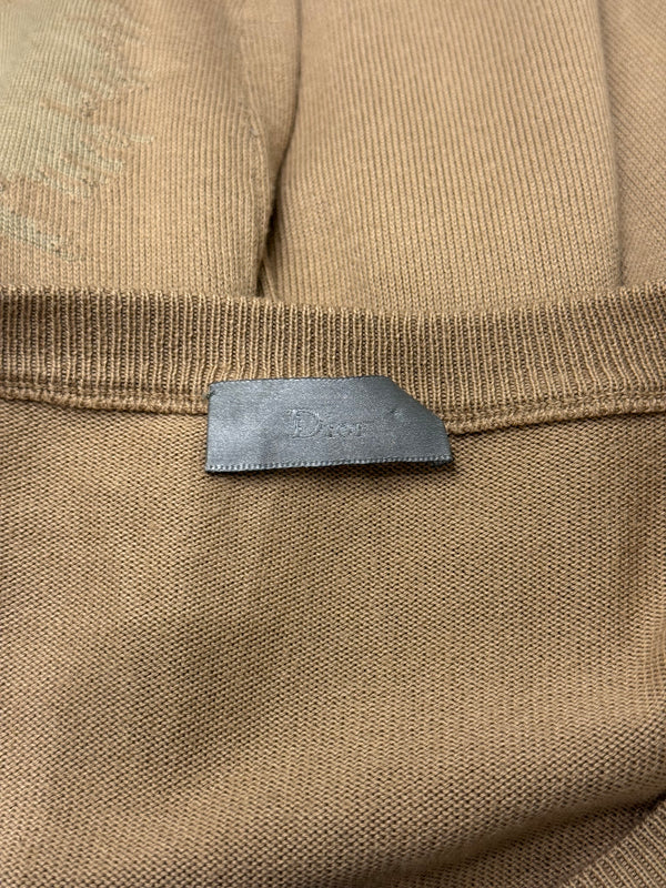 S/S2005 Dior by Hedi Slimane runway distressed knit sweater