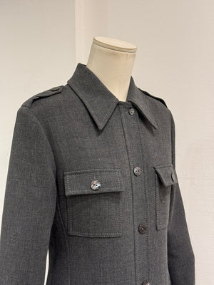 2000s Fendi military jacket