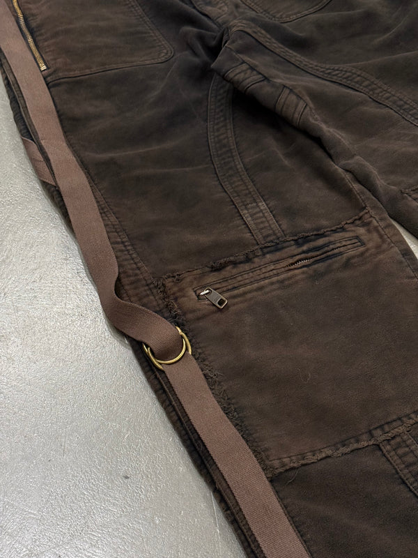 A/W2023 Dolce & Gabbana bondage paracadute cargo pants
