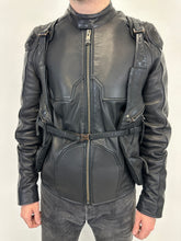 Load image into Gallery viewer, 1990s Emporio Armani leather holster cargo vest/bag
