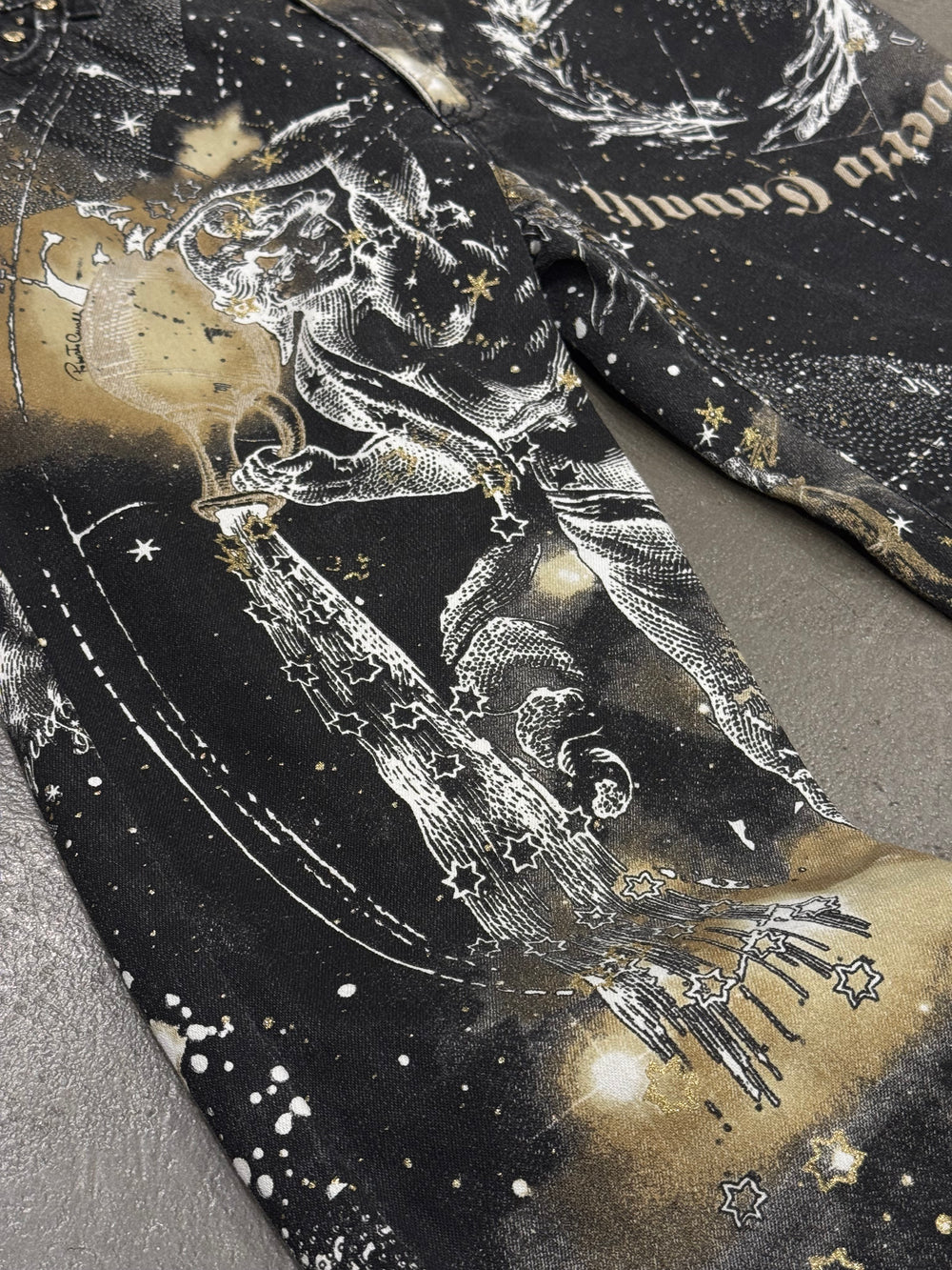 2003 Roberto Cavalli zodiac astrology pants