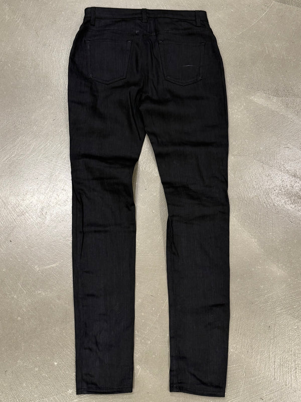 2015 Saint Laurent by Hedi Slimane distressed skinny jeans