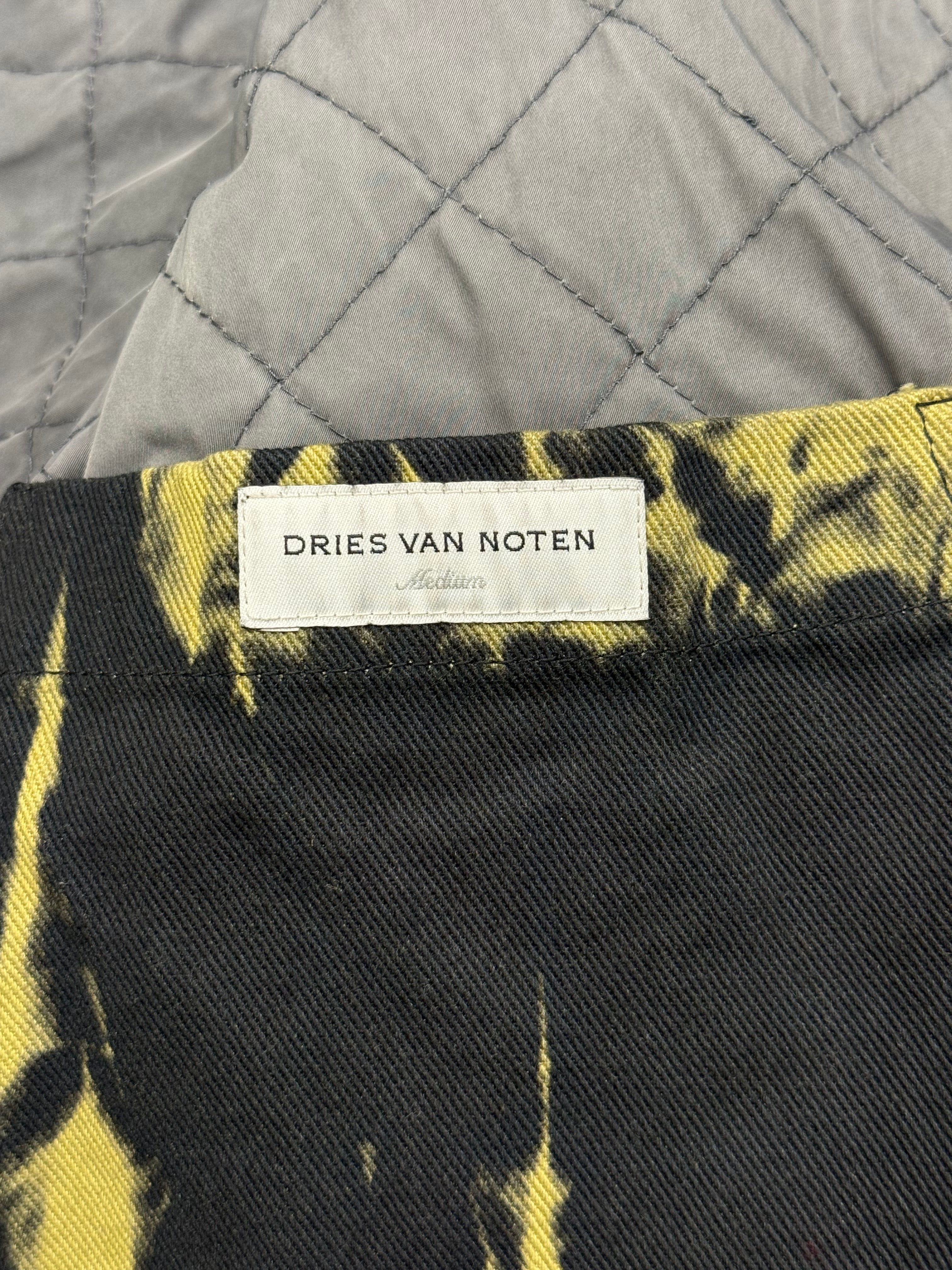 A/W2014 Dries Van Noten runway back-zip bomber jacket