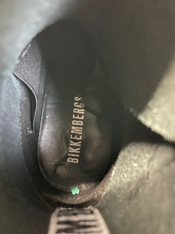 2000s Dirk Bikkembergs NFS SAMPLE cord trough heel boots
