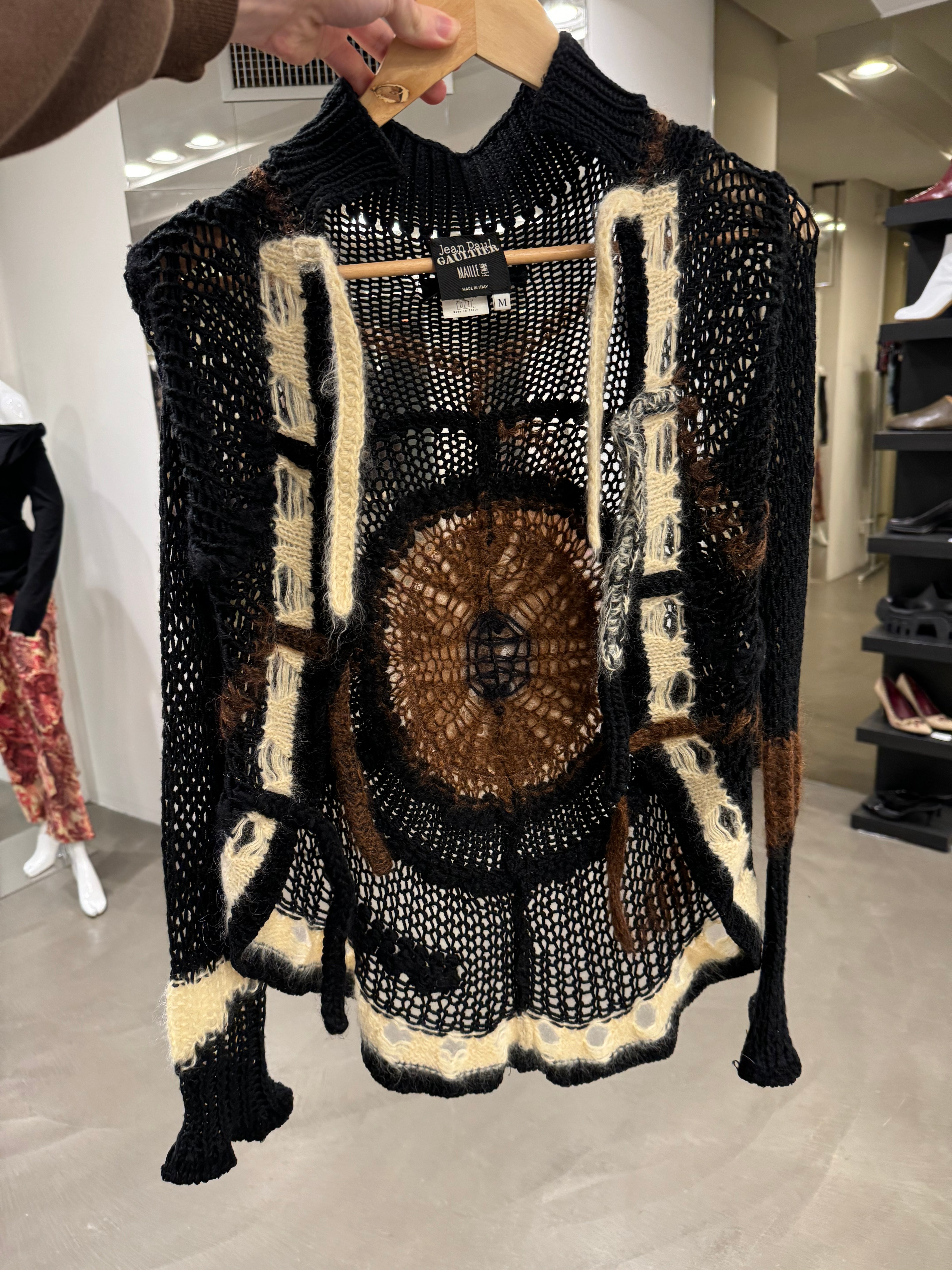 AW2007 Jean Paul Gaultier crochet knit