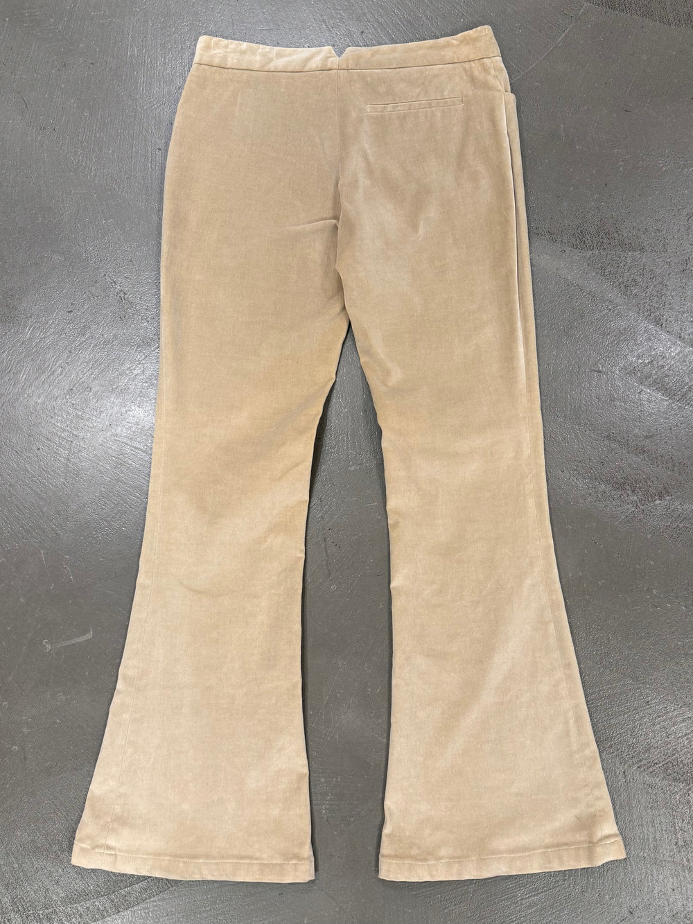 2002 Gucci by Tom Ford flared velvet pants
