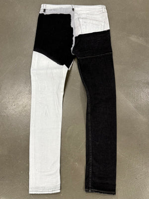S/S2020 Rick Owens Tyrone painted sample jeans
