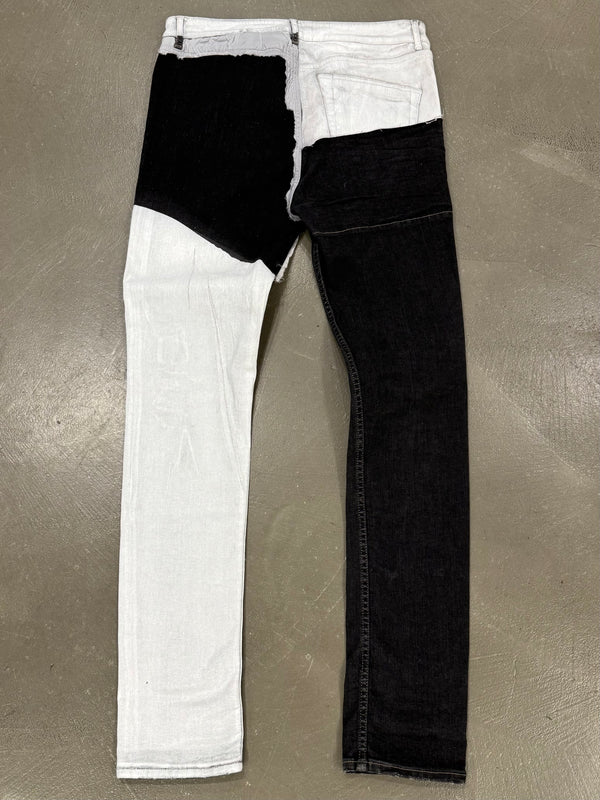 S/S2020 Rick Owens Tyrone painted sample jeans