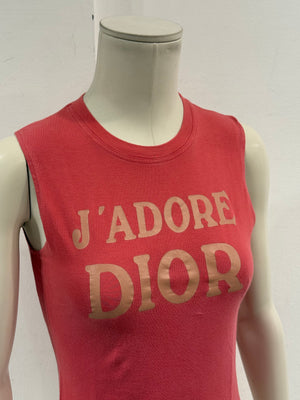 S/S2003 Christian Dior by John Galliano j’adore tank top
