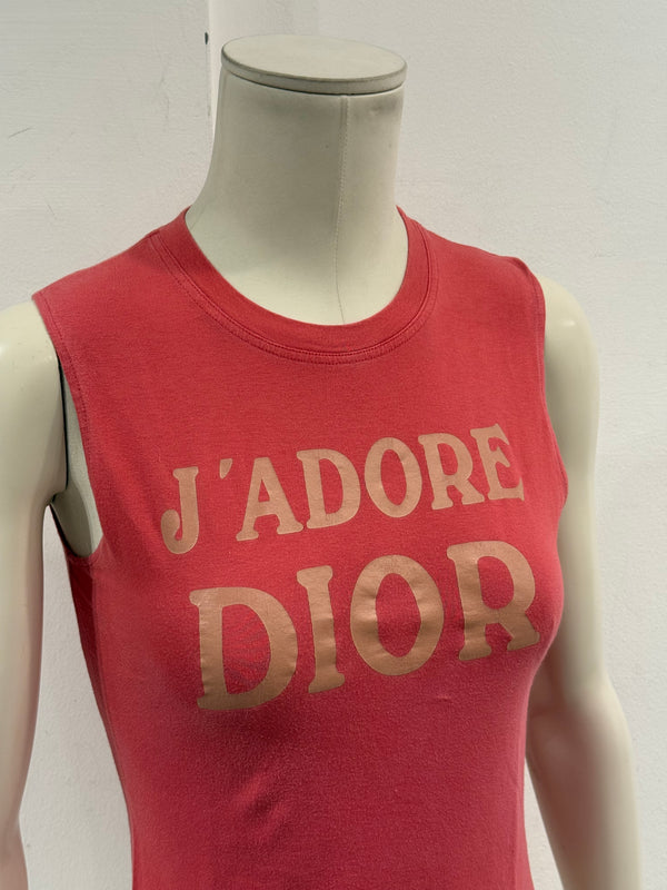 S/S2003 Christian Dior by John Galliano j’adore tank top