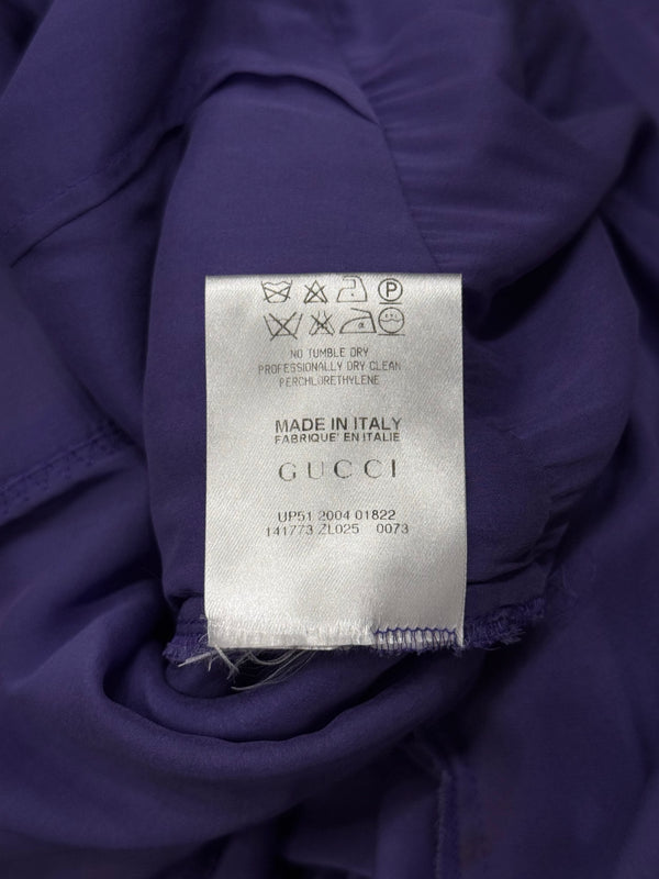 2004 Gucci by Tom Ford purple dress