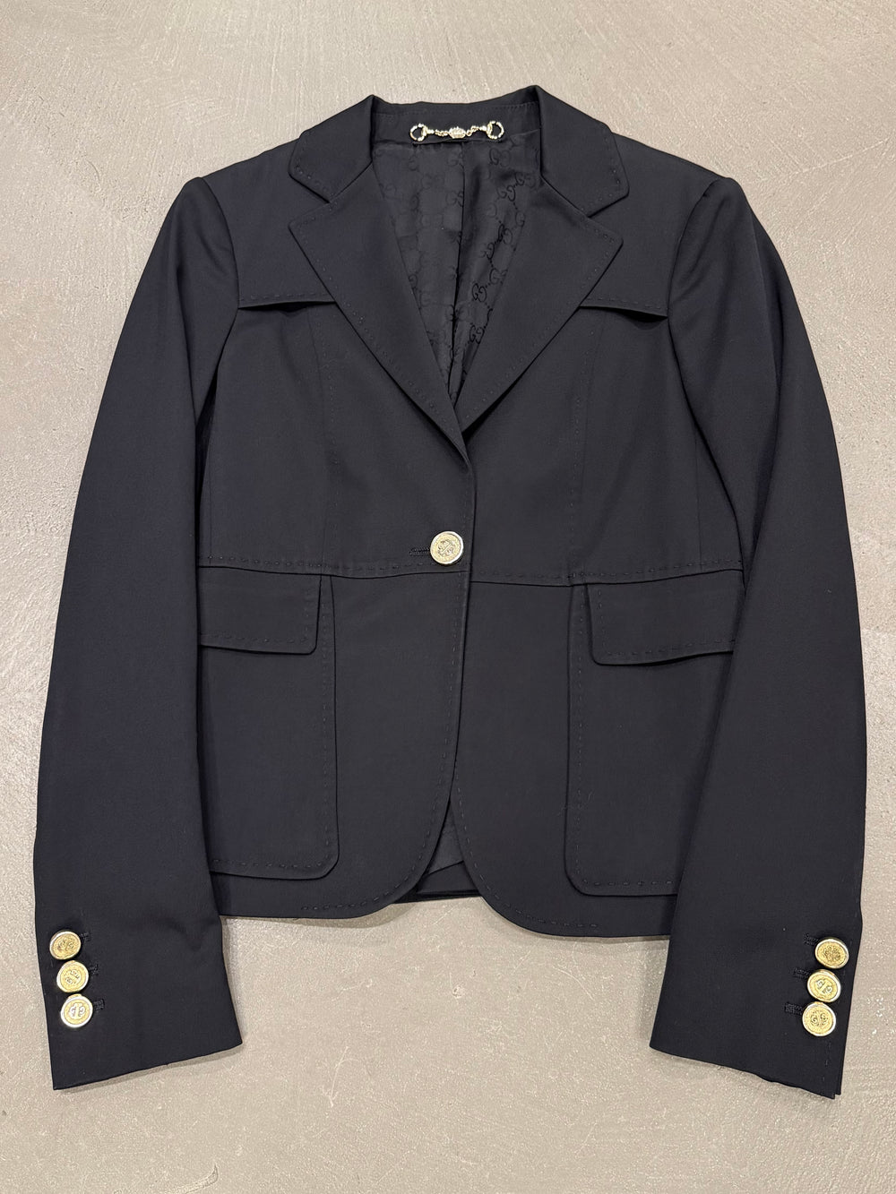2008 Gucci wool single breasted blazer