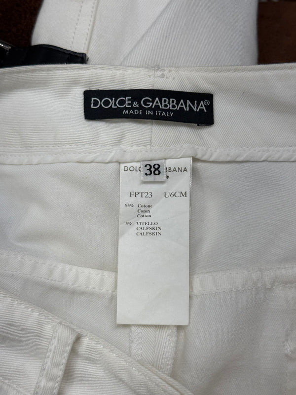 S/S 2003 Dolce & Gabbana sex runway bondage pants