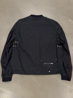 2000s Prada nylon moto light jacket