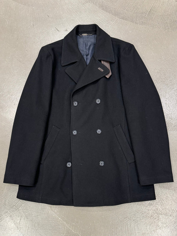 2000s Dolce Gabbana double breasted wool coat