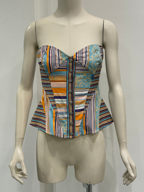 1990s Christian Lacroix corset bustier top