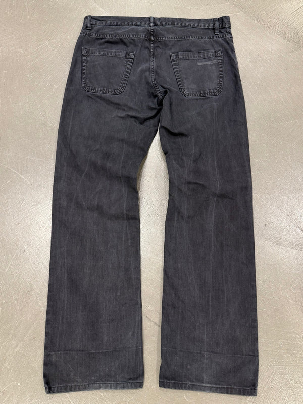 2000s Prada straight-leg denim pants