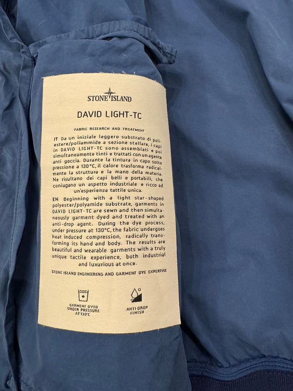 2015 Stone Island David Light-TC blue jacket