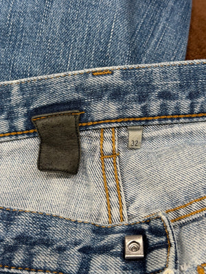 2000s Dior by Hedi Slimane faded jeans