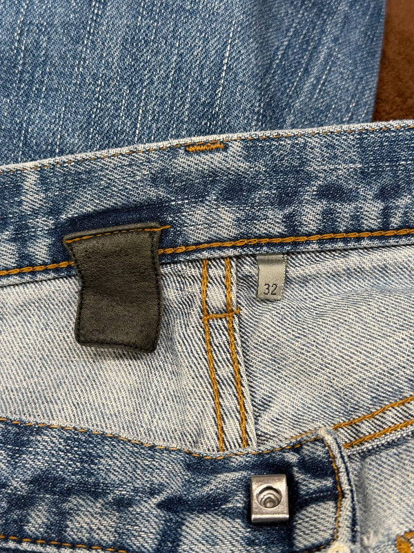 2000s Dior by Hedi Slimane faded jeans
