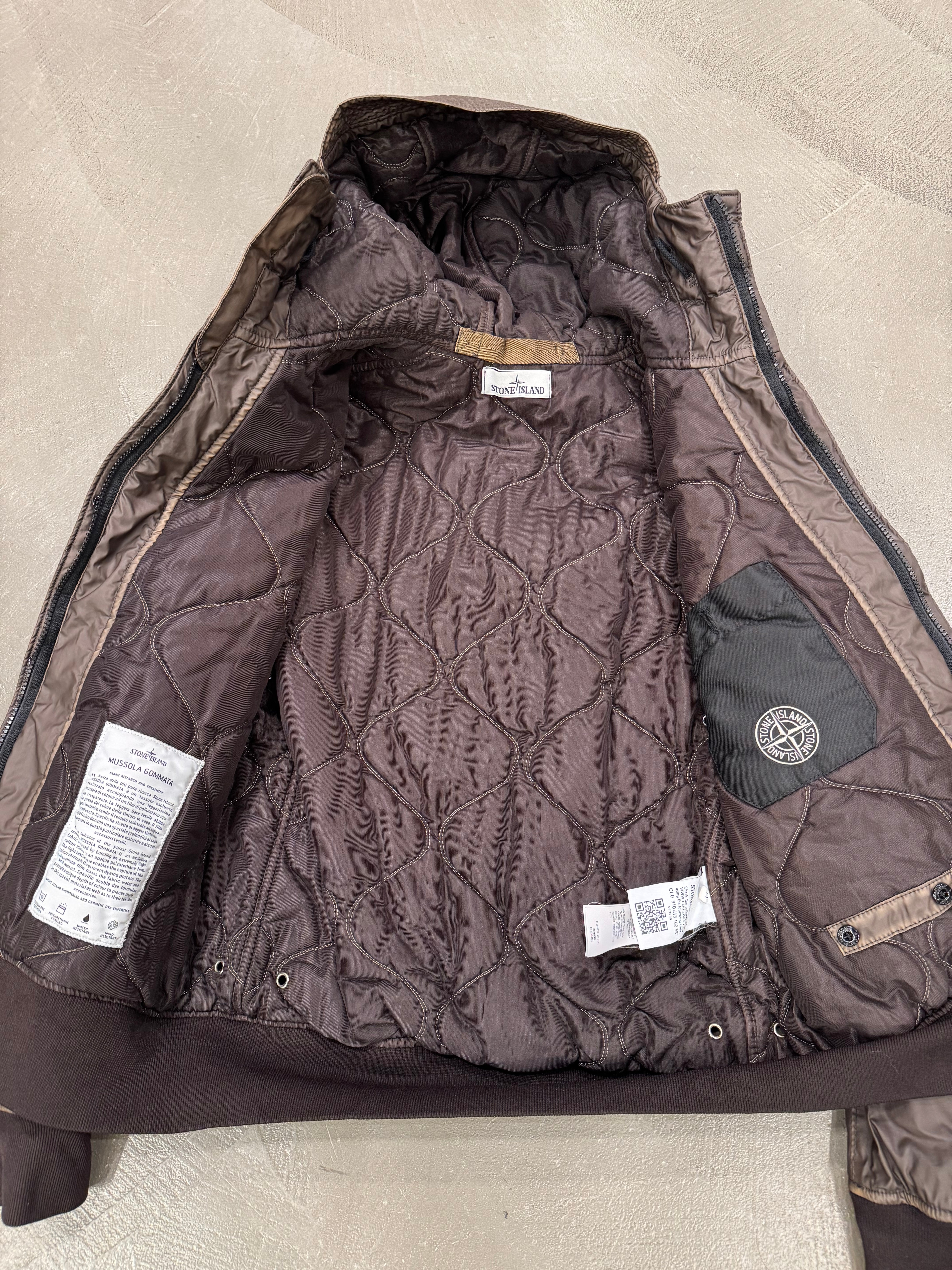 Stone Island mussola gommata jacket