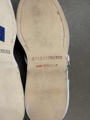 1990s Dirk Bikkembergs lace heel derby