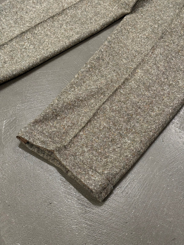 1990s Hermes wool tweed suit set