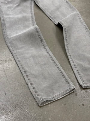 2000s Dior by Hedi Slimane slim grey jeans