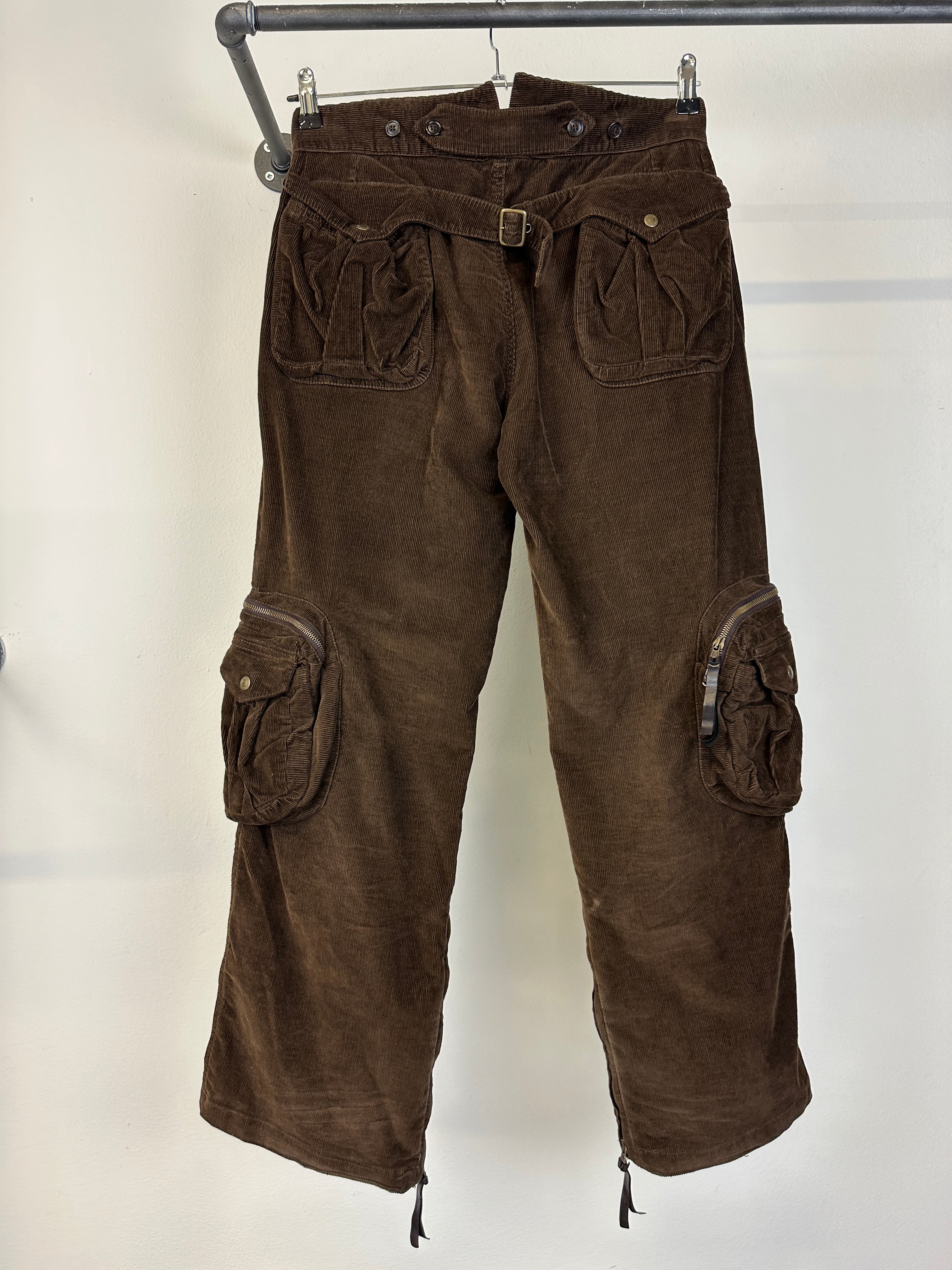 AW2002 Dolce & Gabbana hunting cargo pants