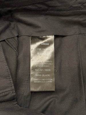 A/W2019 Raf Simons double knee pants