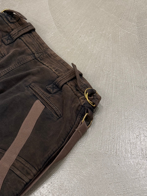 A/W2023 Dolce & Gabbana bondage paracadute cargo pants