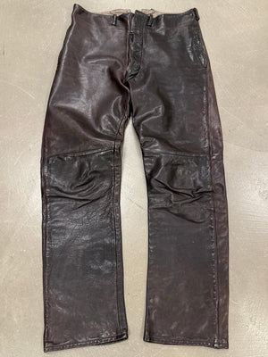 1990s Emporio Armani leather pants