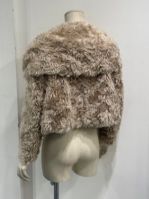 A/W2011 Prada mohair faux fur croupes jacket