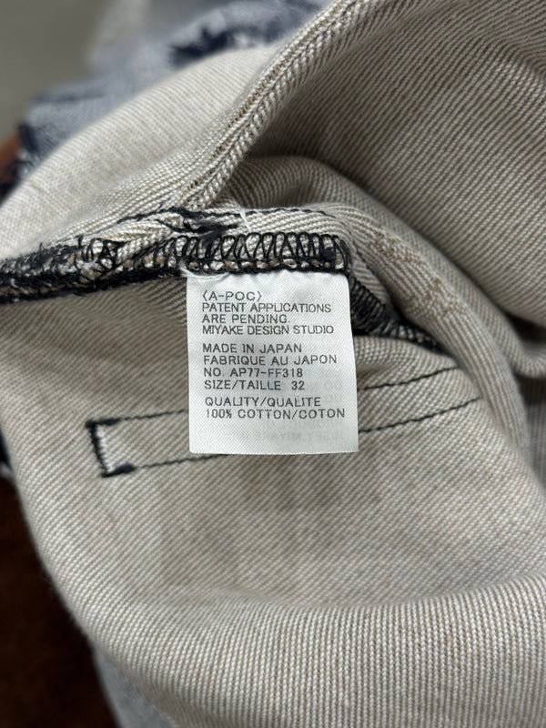 2000s Issey Miyake A-POC distressed pants