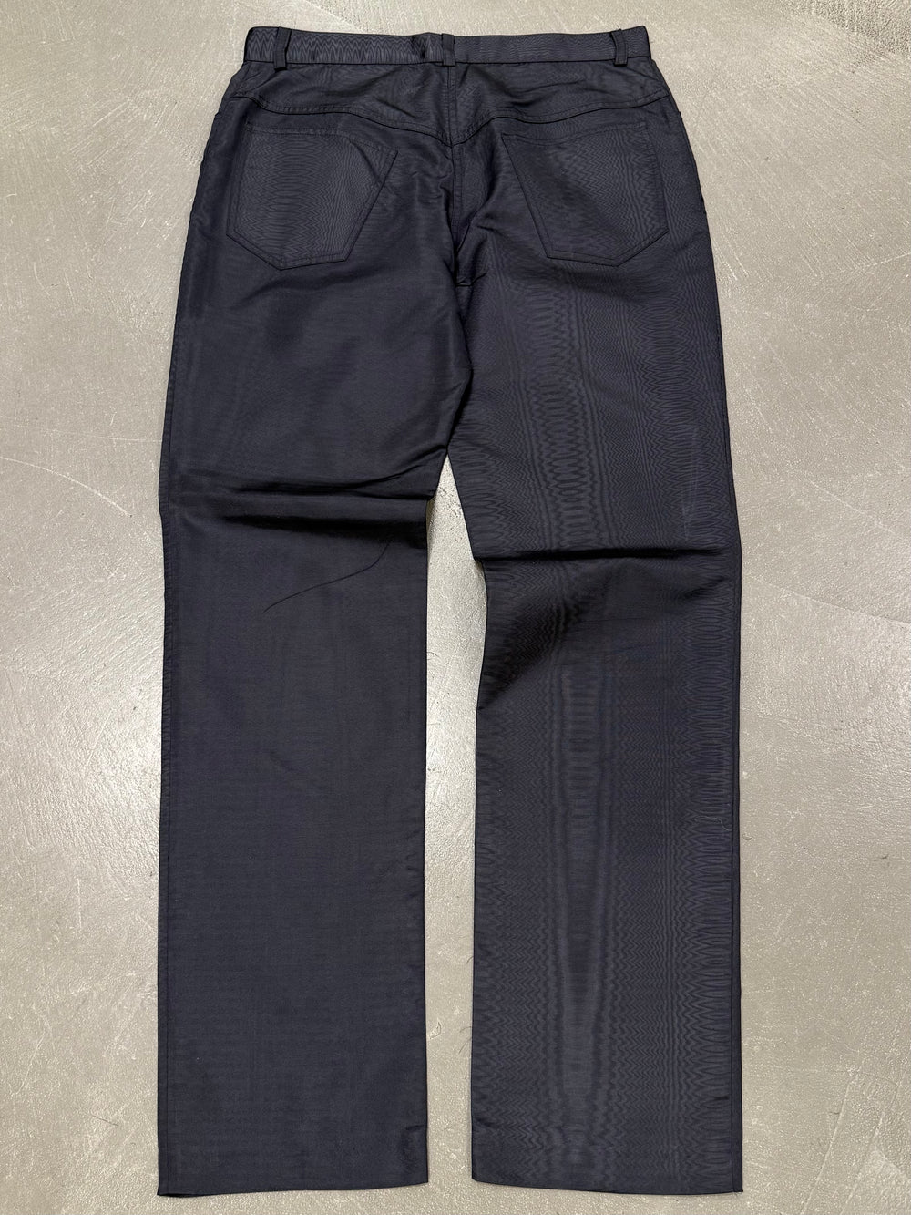2000s Yves Saint Laurent by Tom Ford silk straight leg pants