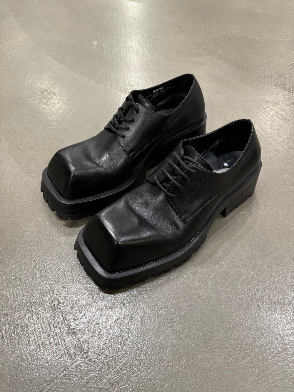Balenciaga trooper derbies