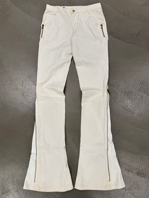 2003 Gucci by Tom ford zipper flared jeans