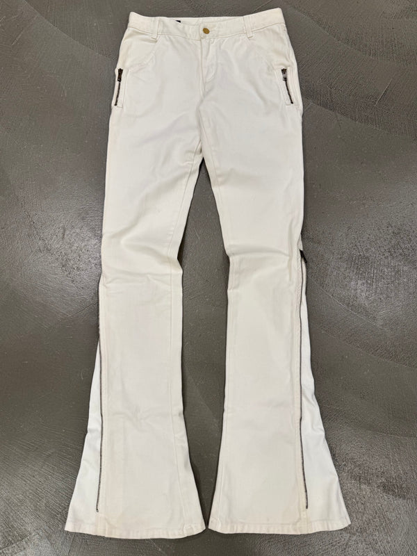 2003 Gucci by Tom ford zipper flared jeans